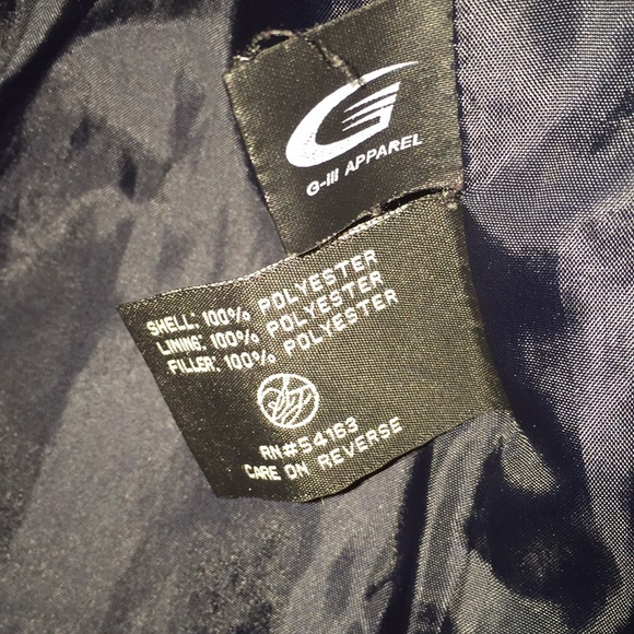 Sean John black puffer jacket size small with belt - Picture 7 of 8